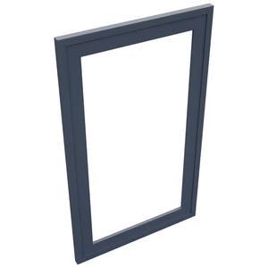 Fabuwood Luna Indigo DS DFG1830 Wall Prepped Door, Top View