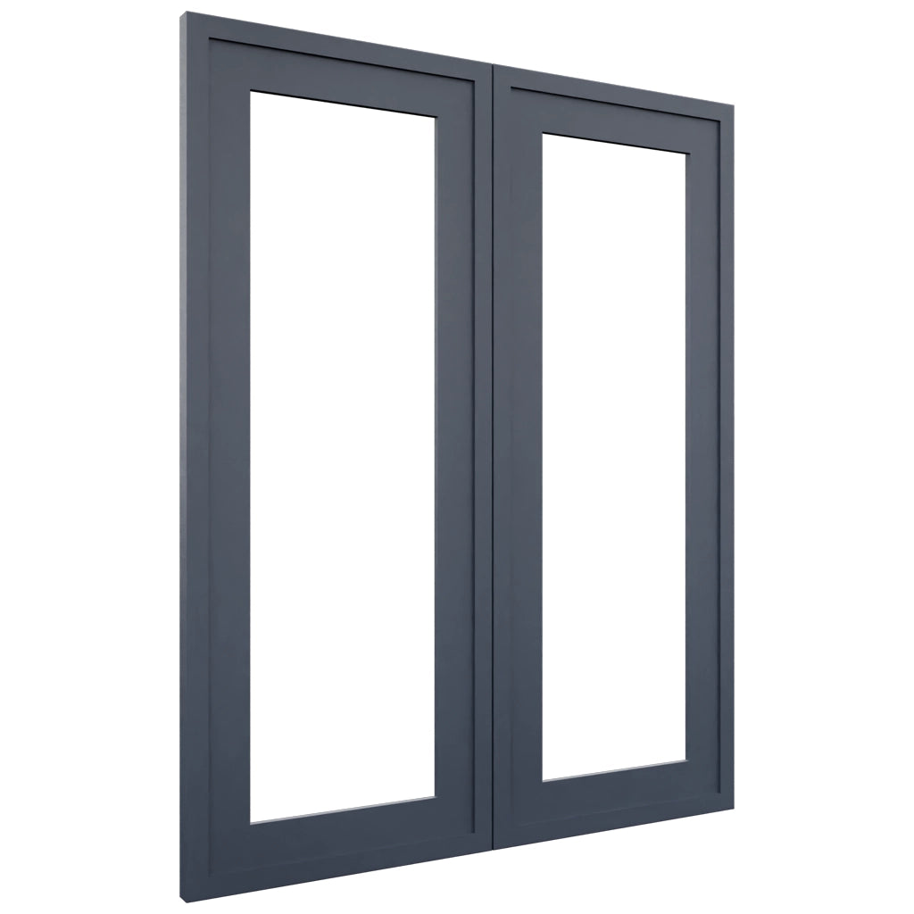 Fabuwood Luna Indigo DS DFG2430 Wall Prepped Door, Front View