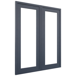Fabuwood Luna Indigo DS DFG2430 Wall Prepped Door, Front View
