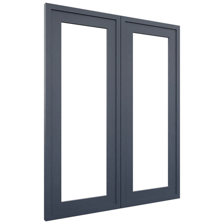 Fabuwood Luna Indigo DS DFG2430 Wall Prepped Door, Front View