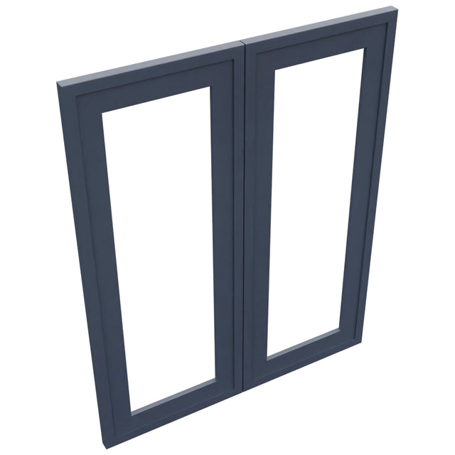 Fabuwood Luna Indigo DS DFG2430 Wall Prepped Door, Top View