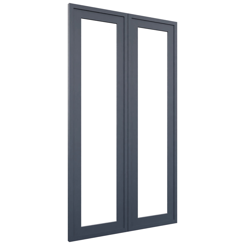 Fabuwood Luna Indigo DS DFG2442 Wall Prepped Door, Front View