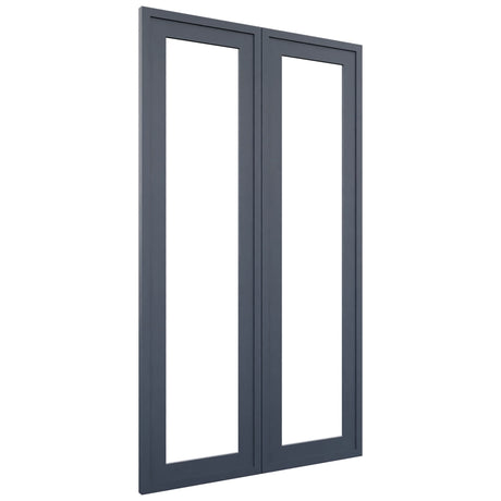 Fabuwood Luna Indigo DS DFG2442 Wall Prepped Door, Front View