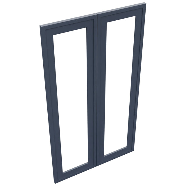 Fabuwood Luna Indigo DS DFG2442 Wall Prepped Door, Top View