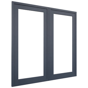 Fabuwood Luna Indigo DS DFG3030 Wall Prepped Door, Front View