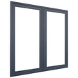 Fabuwood Luna Indigo DS DFG3636 Wall Prepped Door, Front View