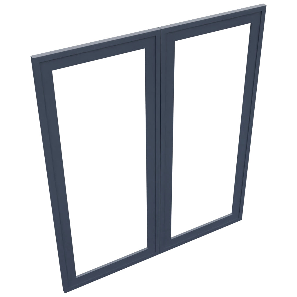 Fabuwood Luna Indigo DS DFG3642 Wall Prepped Door, Top View