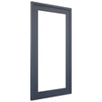 Fabuwood Luna Indigo DS DFGD2430 Wall Prepped Door, Front View