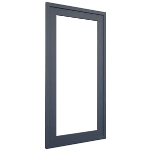 Fabuwood Luna Indigo DS DFGD2430 Wall Prepped Door, Front View