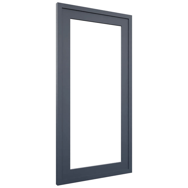 Fabuwood Luna Indigo DS DFGD2430 Wall Prepped Door, Front View