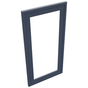 Fabuwood Luna Indigo DS DFGD2430 Wall Prepped Door, Top View