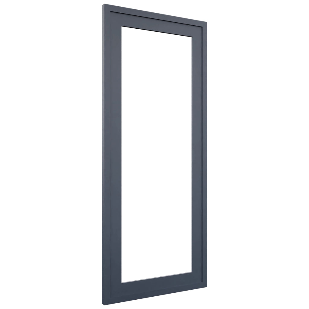 Fabuwood Luna Indigo DS DFGD2436 Wall Prepped Door, Front View