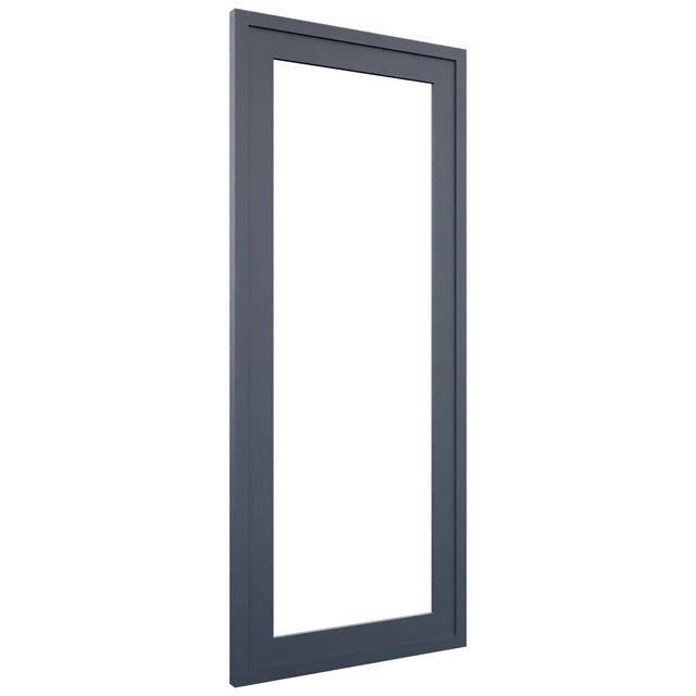 Fabuwood Luna Indigo DS DFGD2436 Wall Prepped Door, Front View