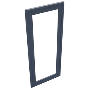 Fabuwood Luna Indigo DS DFGD2436 Wall Prepped Door, Top View