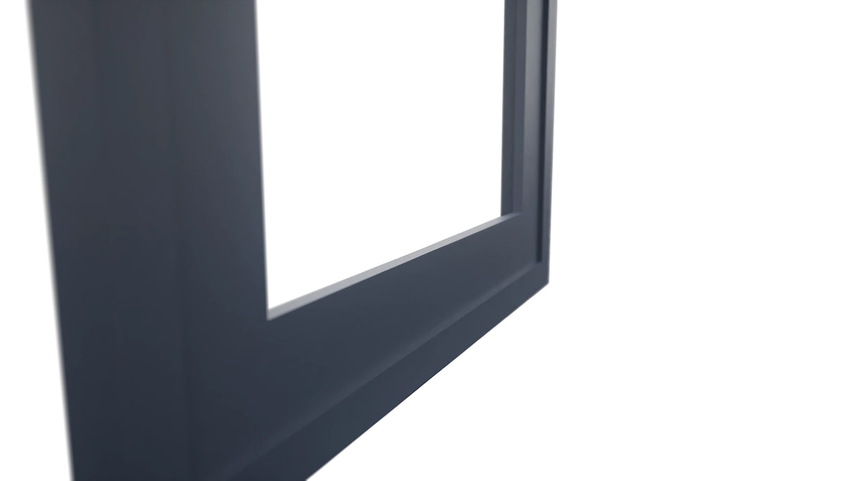 Fabuwood Luna Indigo DS DFGD2436 Wall Prepped Door, Detail View