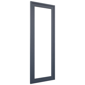 Fabuwood Luna Indigo DS DFGD2442 Wall Prepped Door, Front View