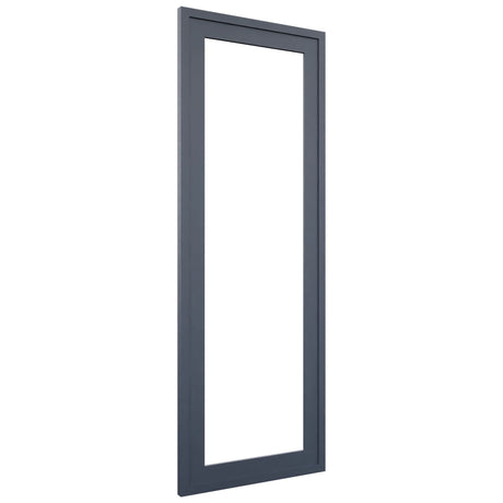 Fabuwood Luna Indigo DS DFGD2442 Wall Prepped Door, Front View