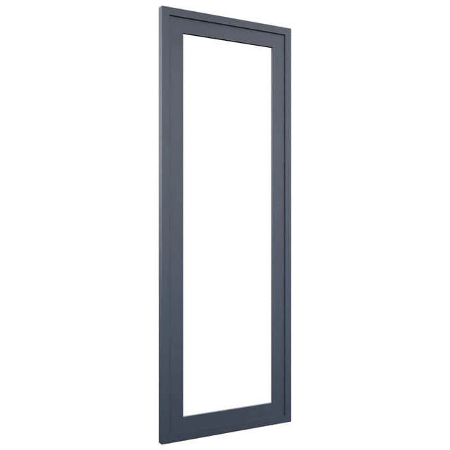 Fabuwood Luna Indigo DS DFGD2442 Wall Prepped Door, Front View