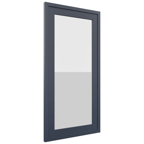 Fabuwood Luna Indigo DS GDW1530 Wall Glass Door, Front View