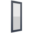 Fabuwood Luna Indigo DS GDW1536 Wall Glass Door, Front View