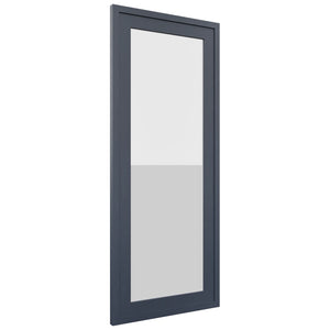 Fabuwood Luna Indigo DS GDW1536 Wall Glass Door, Front View
