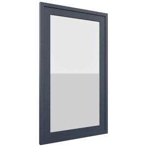 Fabuwood Luna Indigo DS GDW1830 Wall Glass Door, Front View