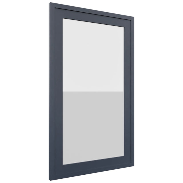 Fabuwood Luna Indigo DS GDW1830 Wall Glass Door, Front View