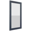 Fabuwood Luna Indigo DS GDW1836 Wall Glass Door, Front View