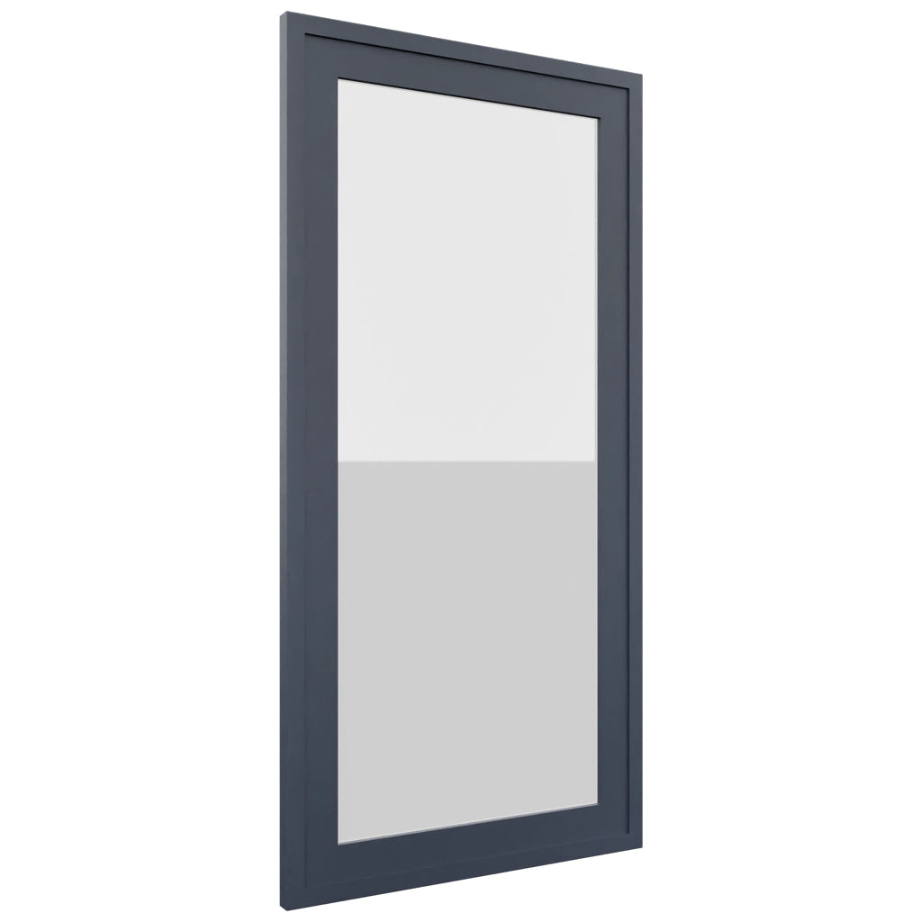 Fabuwood Luna Indigo DS GDW1836 Wall Glass Door, Front View