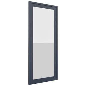 Fabuwood Luna Indigo DS GDW1842 Wall Glass Door, Front View
