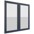 Fabuwood Luna Indigo DS GDW3636 Wall Glass Door, Front View