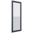 Fabuwood Luna Indigo DS GDWD1860 Wall Glass Door, Front View