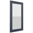 Fabuwood Luna Indigo DS GDWDC2430 Wall Glass Door, Front View
