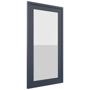 Fabuwood Luna Indigo DS GDWDC2430 Wall Glass Door, Front View
