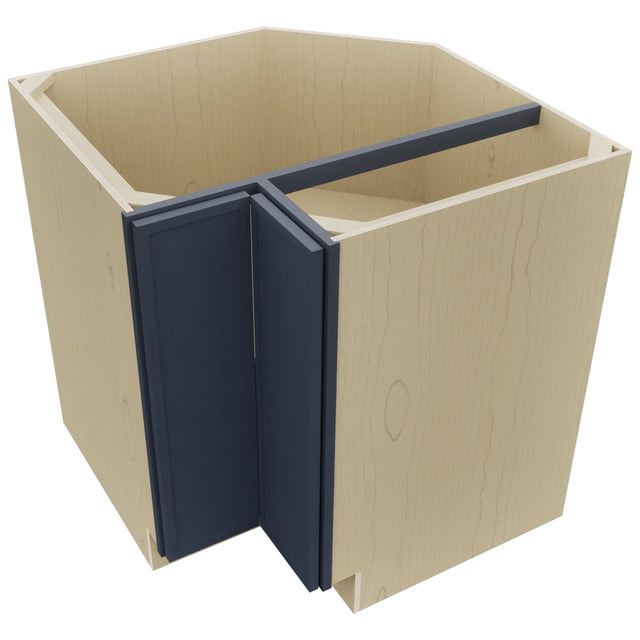 Fabuwood Luna Indigo ERB33 Base Corner Easy Reach Cabinet, Top View