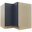Fabuwood Luna Indigo ERB36 Base Corner Easy Reach Cabinet, Front View