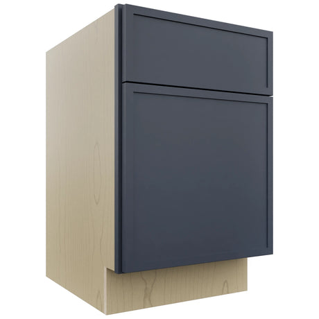 Fabuwood Luna Indigo FD18 Vanity Desk, Front View