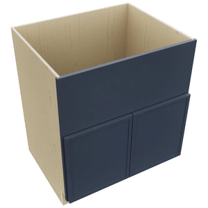 Fabuwood Luna Indigo FS30 Base Farm Sink Cabinet, Top View