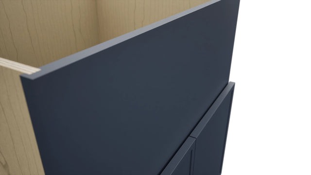 Fabuwood Luna Indigo FS30 Base Farm Sink Cabinet, Detail View