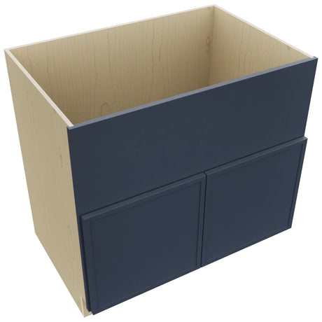 Fabuwood Luna Indigo FS36 Base Farm Sink Cabinet, Top View