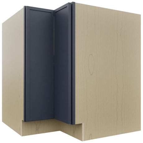 Fabuwood Luna Indigo LSB33 Base Corner Lazy Susan Cabinet, Front View