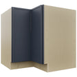 Fabuwood Luna Indigo LSB36 Base Corner Lazy Susan Cabinet, Front View