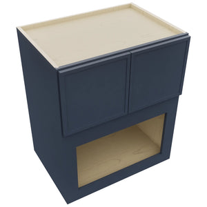 Fabuwood Luna Indigo MC303621 Wall Microwave Cabinet, Top View