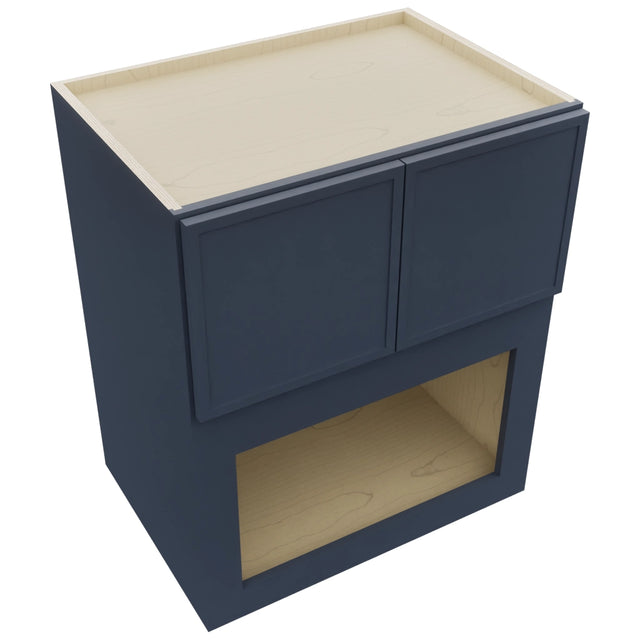 Fabuwood Luna Indigo MC303621 Wall Microwave Cabinet, Top View