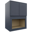 Fabuwood Luna Indigo MC304221 Wall Microwave Cabinet, Front View