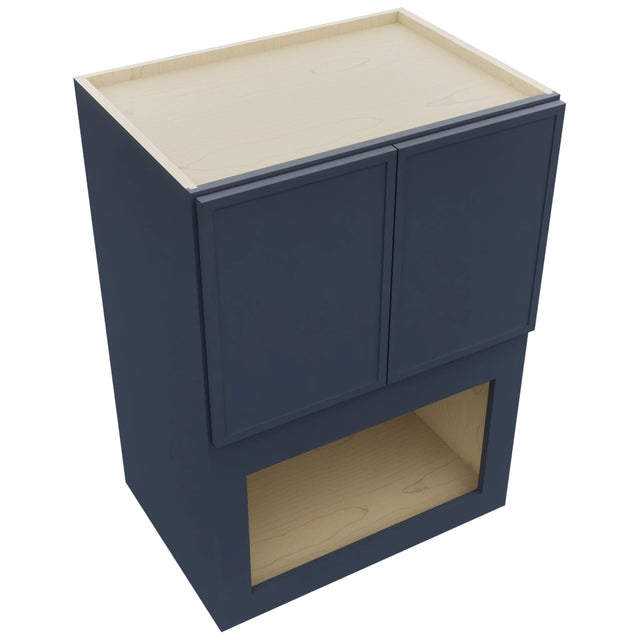 Fabuwood Luna Indigo MC304221 Wall Microwave Cabinet, Top View