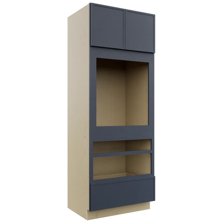 Fabuwood Luna Indigo OC3390D Tall Oven Cabinet Double, Front View