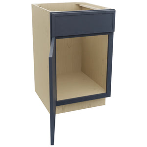 Fabuwood Luna Indigo SB21 Base Sink Cabinet, Open View