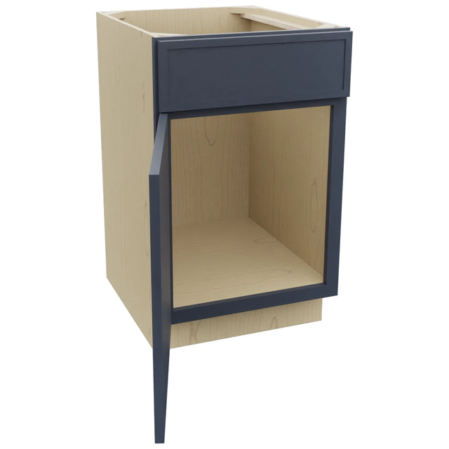 Fabuwood Luna Indigo SB21 Base Sink Cabinet, Open View