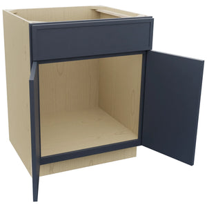 Fabuwood Luna Indigo SB27 Base Sink Cabinet, Open View